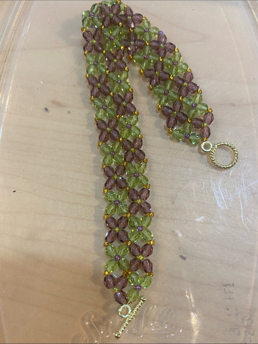 Beaded Bracelet 7.5 inch - Picture 4 of 4